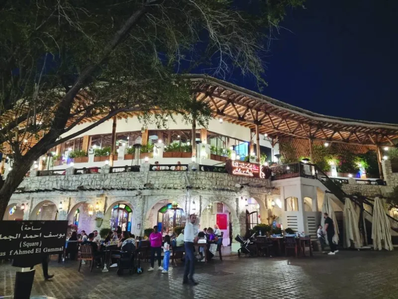 Souq Waqif serves as a melting pot of cultures as it brings together people from various countries with its array of rich offerings. PICTURE: Joey Aguilar