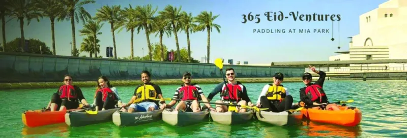 &#039;Eid-venture Paddling&#039; event at the Museum of Islamic Art on April 13.