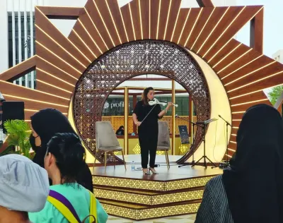 Live music performances at Barahat Msheireb enthrall the audience while several other activations across MDD, both indoor and outdoor, continue to attract a large number of visitors during the Eid al-Fitr holidays. PICTURE: Joey Aguilar