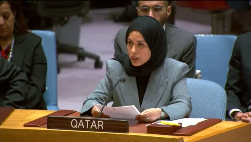 HE the Permanent Representative of the State of Qatar to the United Nations Sheikha Alya Ahmad bin Saif Al-Thani