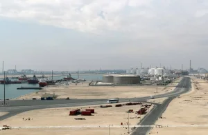 The Ras Laffan Industrial City, Qatar&#039;s principal site for the production of liquefied natural gas and gas-to-liquids (file). Qatar was the top global LNG exporter in March, according to GECF.