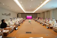 HE the Minister of Commerce and Industry Sheikh Mohamed bin Hamad bin Qassim al-Thani met with Bandar bin Ibrahim Alkhorayef, Saudi Arabia’s Minister of Industry and Mineral Resources and the accompanying delegation who are currently visiting Qatar.