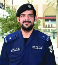 Khalil Rashid al-Naimi of the General Directorate of Civil Defence.