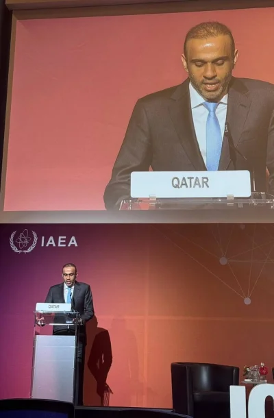 وقال السفير والممثل الدائم لقطر للمنظمات الأمامية والدولية في فيينا جاسيم ياكوب الحمراء إنه على الرغم من أن المسؤولية الكاملة عن الأمن النووي تكمن في الدولة نفسها ، يجب على جميع البلدان تقديم تدابير للأمن النووي في إطار سياساتها المتعلقة باستخدام الطاقة النووية وغيرها من التقنيات المشعة. وقال السفير والممثل الدائم لقطر للمنظمات الأمامية والدولية في فيينا جاسيم ياكوب الحمراء إنه على الرغم من أن المسؤولية الكاملة عن الأمن النووي تكمن في الدولة نفسها ، يجب على جميع البلدان تقديم تدابير للأمن النووي في إطار سياساتها المتعلقة باستخدام الطاقة النووية وغيرها من التقنيات المشعة.