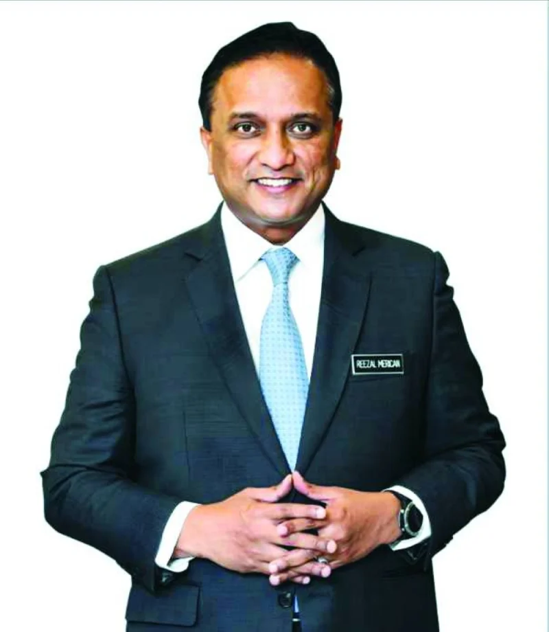 Reezal Merican Naina Merican, MATRADE chairman. Reezal Merican Naina Merican, MATRADE chairman.