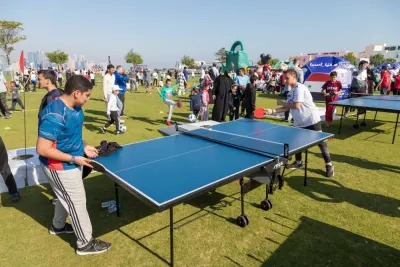 Old Doha Port is set to host a variety of activities today for QNSD. Old Doha Port is set to host a variety of activities today for QNSD.