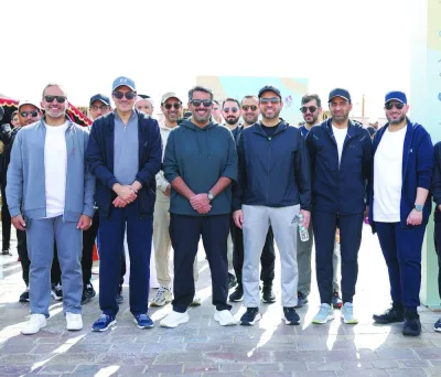 HE the Minister of Commerce and Industry Sheikh Faisal bin Thani bin Faisal al-Thani, joins QNSD celebrations. HE the Minister of Commerce and Industry Sheikh Faisal bin Thani bin Faisal al-Thani, joins QNSD celebrations.