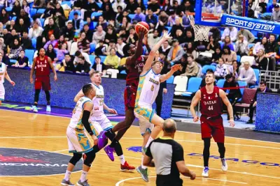 قطر فاز على كازاخستان 92-71. قطر فاز على كازاخستان 92-71.