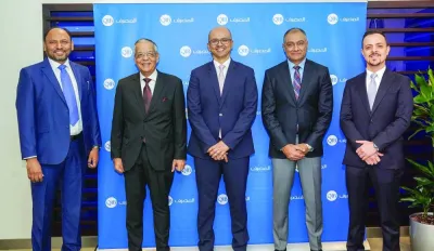 QIB and Visa officials after inking the pact to facilitate B2B cross-border payments QIB and Visa officials after inking the pact to facilitate B2B cross-border payments
