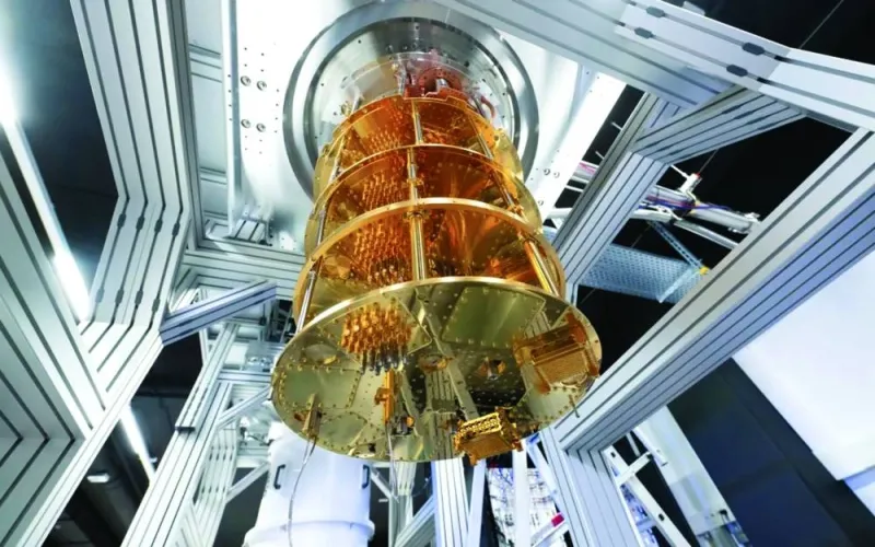 A quantum computer being built by the startup IQM, in a data centre in Germany. Shown on 5 December, 2024. (AFP/File photo)  
A quantum computer being built by the startup IQM, in a data centre in Germany. Shown on 5 December, 2024. (AFP/File photo)