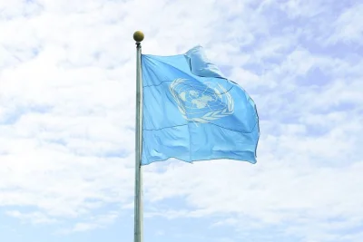 يرتدي علم الأمم المتحدة في الريح في المقر الرئيسي في مدينة نيويورك. (AFP) يرتدي علم الأمم المتحدة في الريح في المقر الرئيسي في مدينة نيويورك. (AFP)