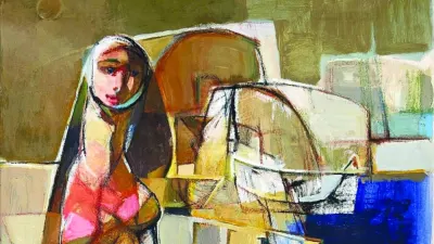 One of the paintings of Faleh al-Saidi. One of the paintings of Faleh al-Saidi.