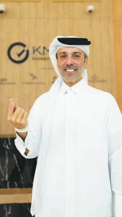 Hamad Mubarak al-Hajri, CEO of the Qatari tech giant Snoonu. Hamad Mubarak al-Hajri, CEO of the Qatari tech giant Snoonu.