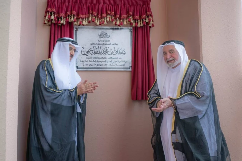 Sheikh Sultan inaugurates new building for Sharjah Scout Mission 2 Sheikh Sultan inaugurates new building for Sharjah Scout Mission