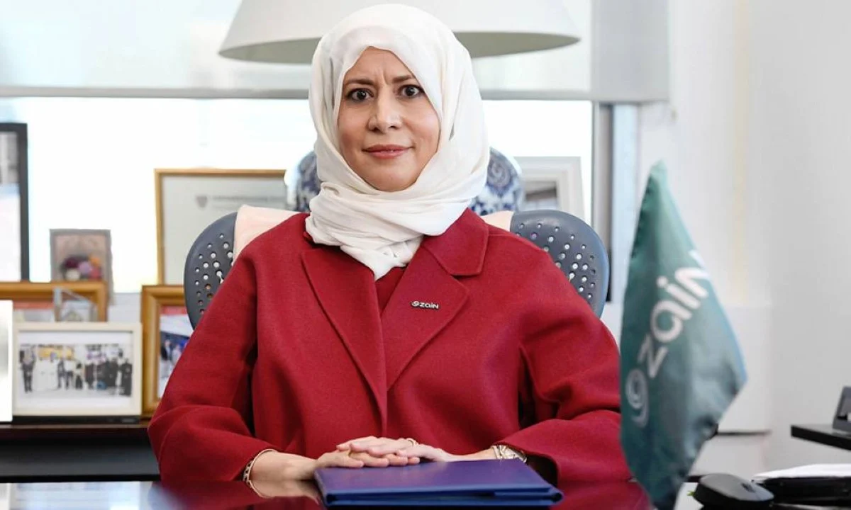 Eaman Al Roudhan, Zain Kuwait CEO.