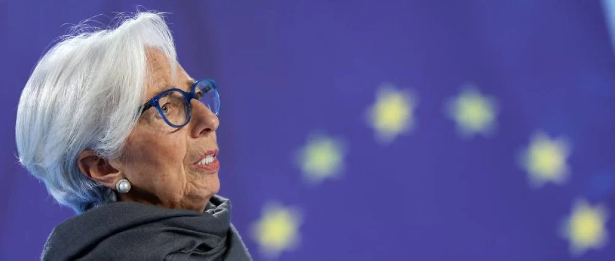 FRANKFURT: President of the European Central Bank (ECB) Christine Lagarde addresses a press conference following the meeting of the governing council of the ECB in Frankfurt am Main, western Germany, on December 14, 2023. --AFP