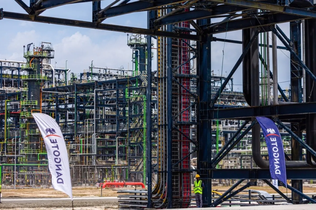 The 650,000 barrel-per-day Dangote refinery begins production.