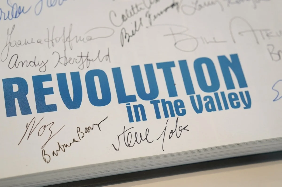 MOUNTAIN VIEW: Part of an early model central processing unit is seen on display at the Computer History Museum on January 19, 2024 in Mountain View, California, as the museum celebrates Mac's 40th birthday. -- AFP