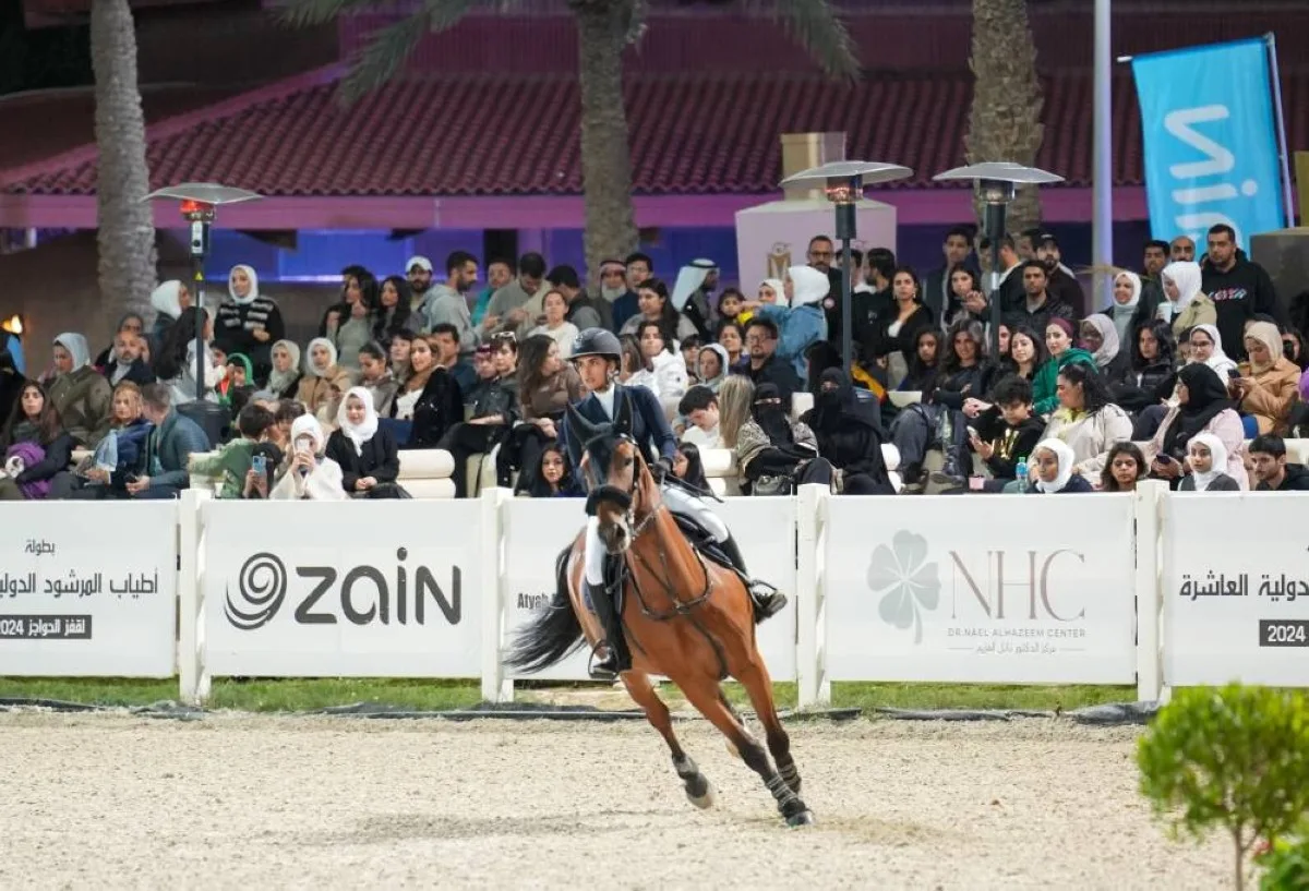 The competition was joined by notable local riders.