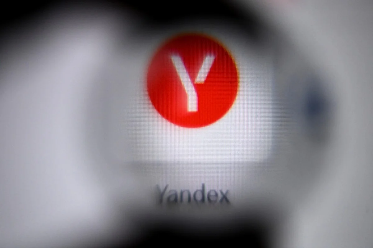 MOSCOW: Photo taken on October 12, 2021 in Moscow shows Russia's internet search engine Yandex's logo on a laptop screen. -- AFP