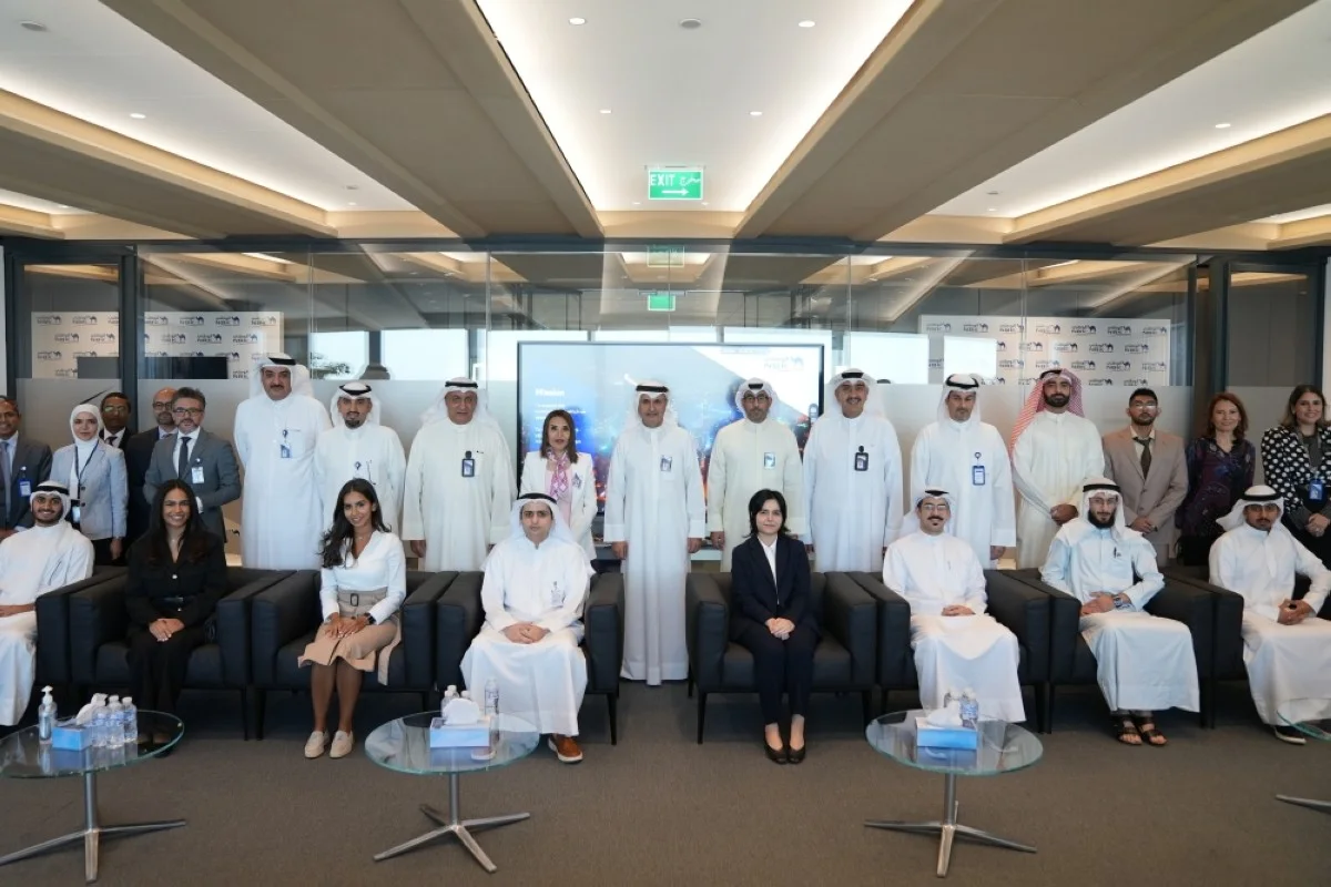 A group photo of the executive management during the launch of the NBK Tech Academy.