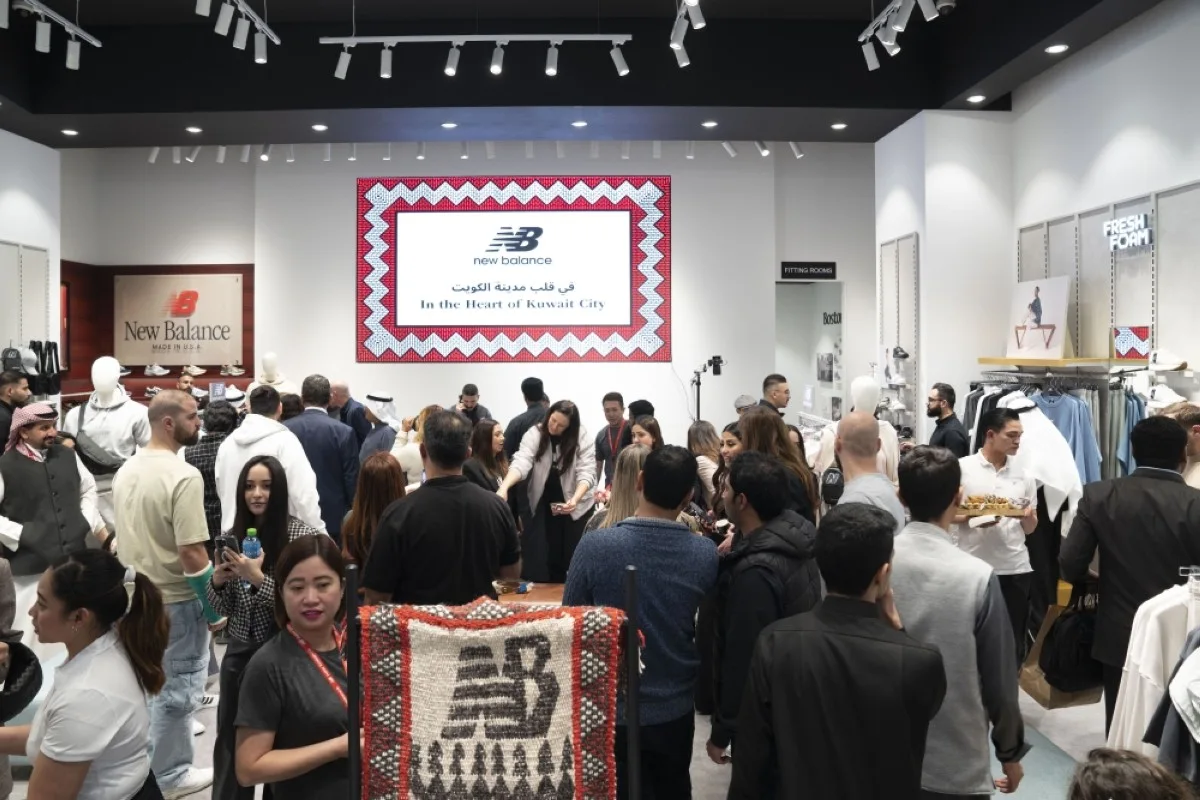 The grand opening ceremony of the New Balance store in Assima Mall.