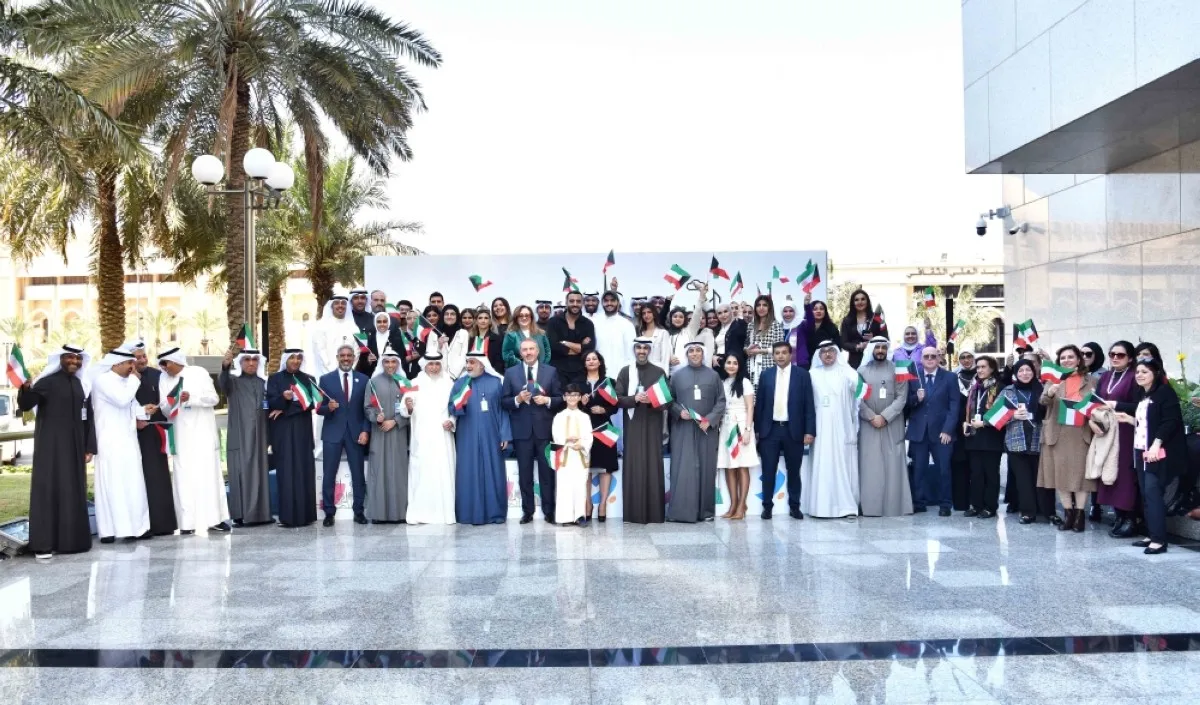 KUWAIT: Burgan Bank’s staff celebrate Kuwait National and Liberation Days.