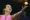 INDIAN WELLS: Aryna Sabalenka serves against Emma Raducanu of Great Britain in their third round match during the BNP Paribas Open at Indian Wells Tennis Garden in Indian Wells, California. – AFP

