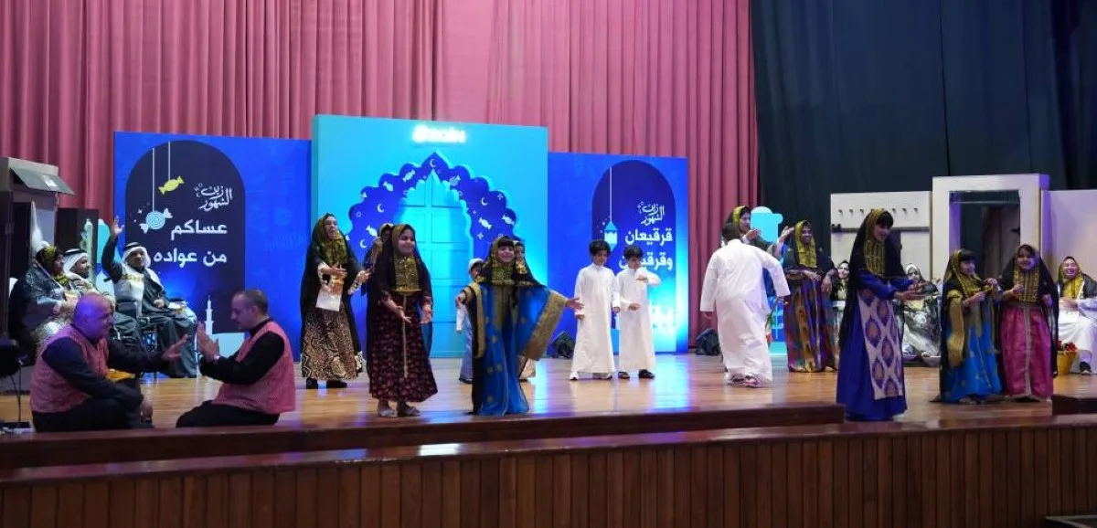 One of the event’s theatrical performances.