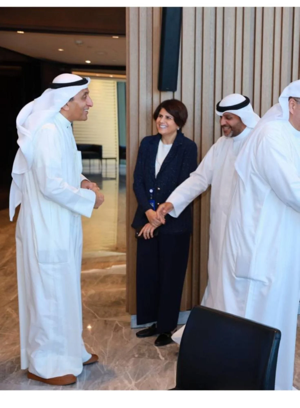 Abdul Wahab Al-Bader, Member of the Board of Directors during the general assembly.