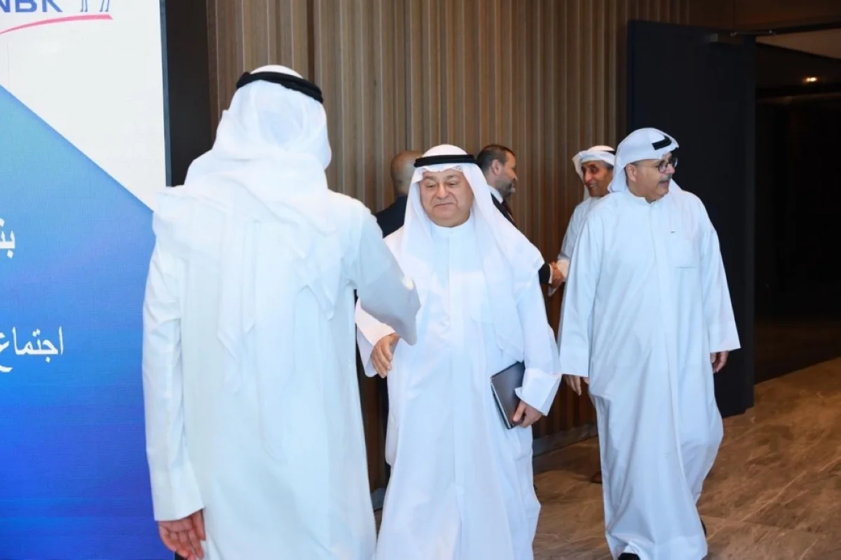 Farouq Bastaki on the sidelines of the general assembly.