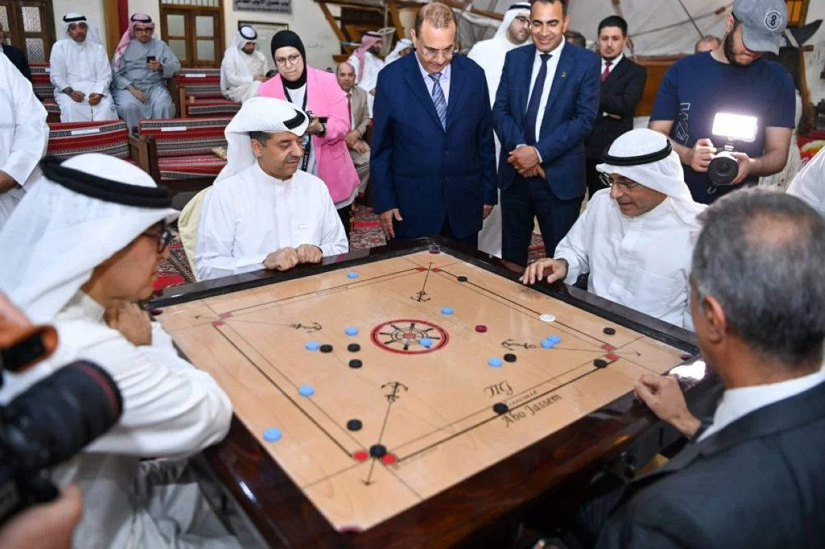 Zain joined a friendly match during the tournament.