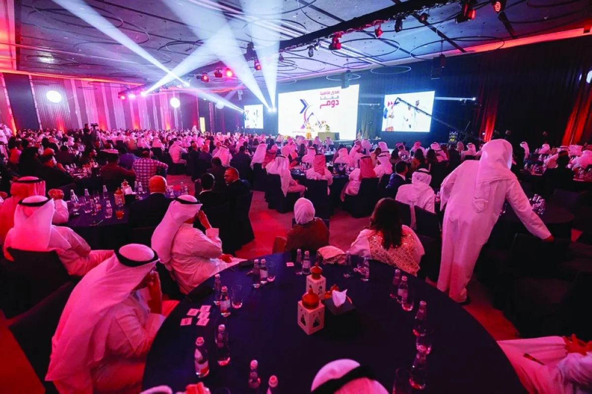 A view of the audience.