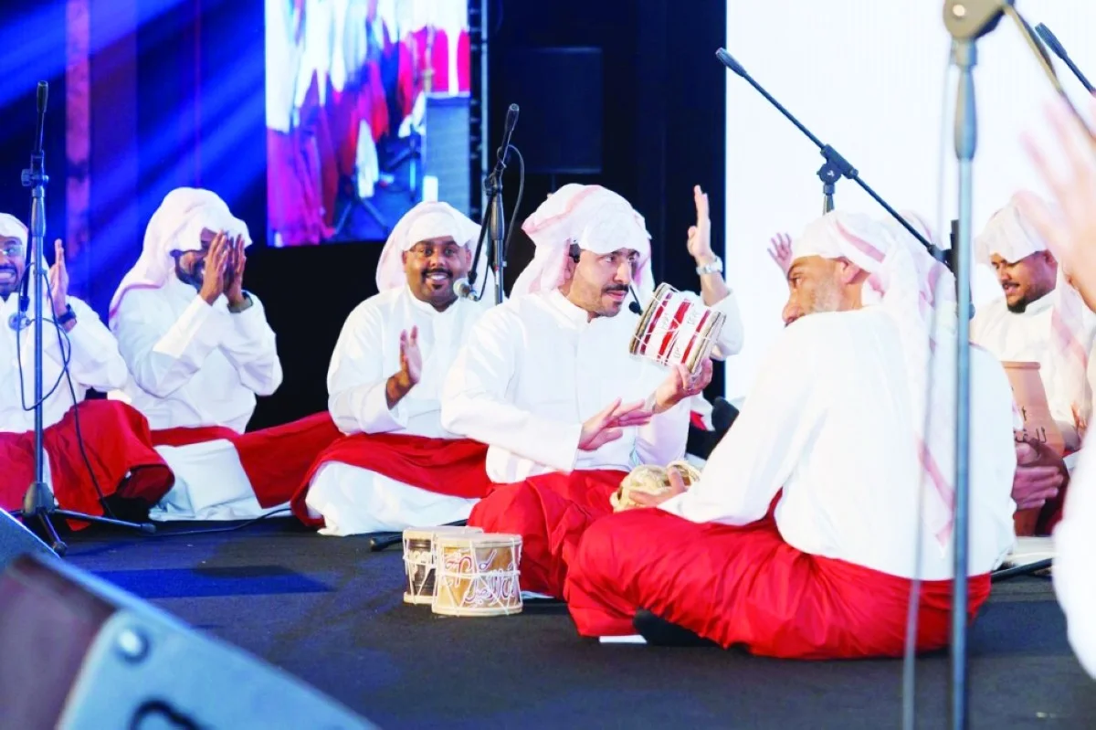 A heritage performance during the event.