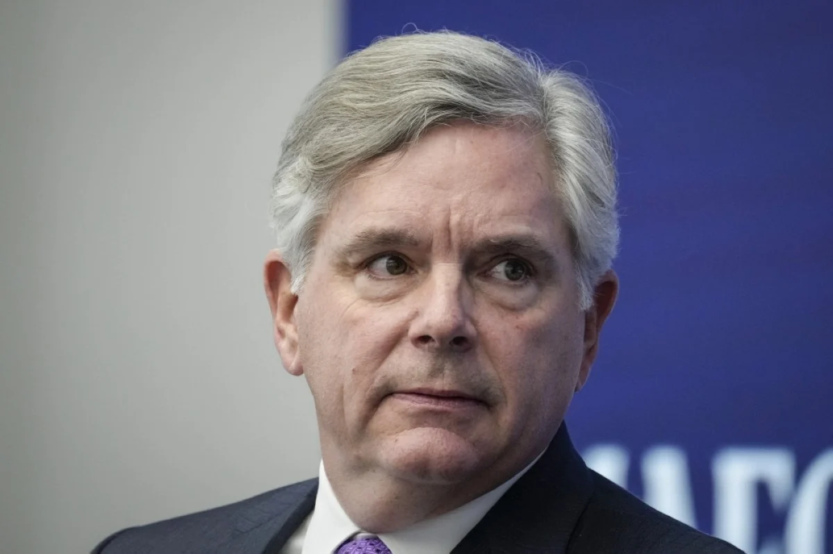 WASHINGTON: CEO of General Electric (GE) Larry Culp speaks at the Semafor World Economic Summit in this April 12, 2023 file picture in Washington, DC. --AFP