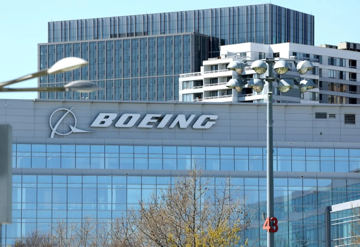 ARLINGTON: The exterior of the Boeing Company headquarters is seen in Arlington, Virginia. Boeing CEO Dave Calhoun announced he intends to leave the company by the end of the year in the wake of ongoing safety concerns with the company’s jetliners. – AFP