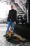 Italian designer Roberto Cavalli poses with his dog prior the Just Cavalli Fall-winter 2012-2013 collection on February 24, 2012.