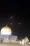 An image-grab from a video shows rocket trails in the sky above the Al-Aqsa Mosque compound in Jerusalem. Iran launched its first-ever direct attack on Zionist territory late on April 13, marking a major escalation of the long-running covert war between the regional foes and sparking fears of a broader conflict breaking out. – AFP 