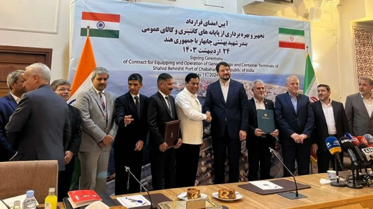 India and Iran signed a new deal for operational control over a section of the Chabahar Port.