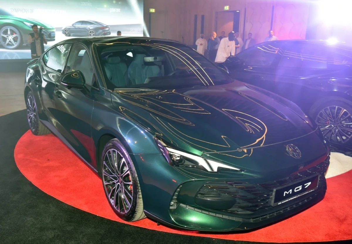 The all-new MG7 sedan.