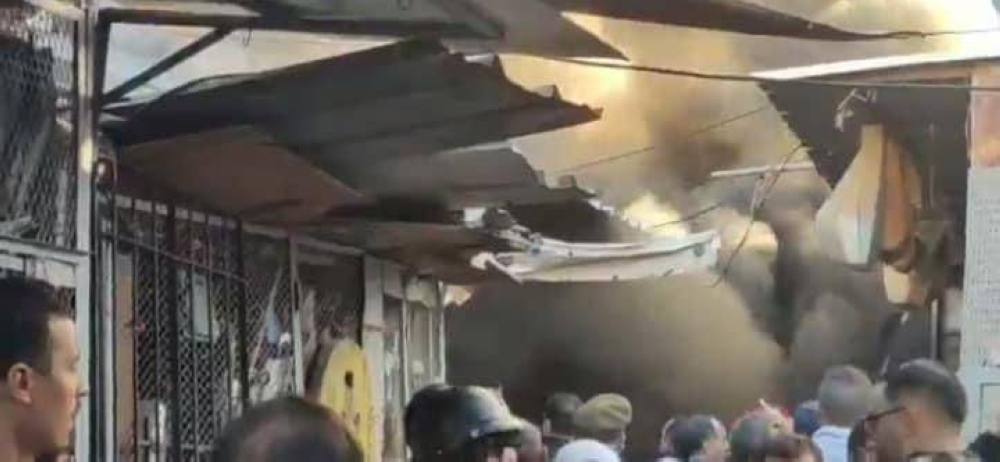 Grand incendie déclenché ce vendredi à Derb Ghallef