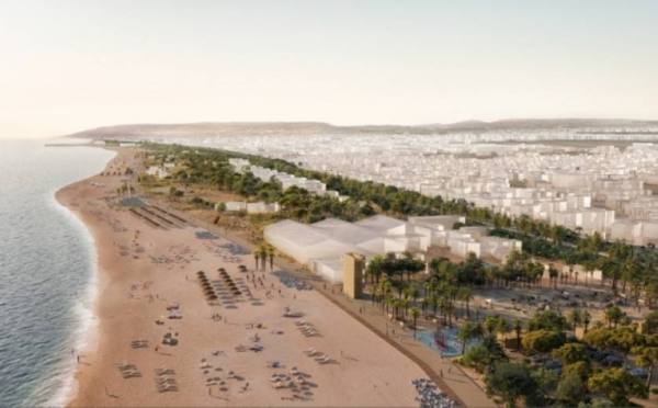 Casablanca : Les travaux d'aménagement de la corniche d'Ain Sebaa lancés (Rmili)