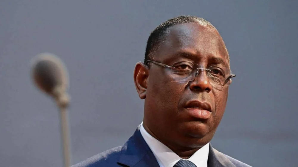 (FILES) In this file photo taken on August 27, 2021 President of Senegal Macky Sall attends the Vaccine Equity for Africa event in Berlin, amid the Covid-19 pandemic. - The head of the African Union, Senegalese President Macky Sall, will speak with President Vladimir Putin in the southwestern Russian city of Sochi on June 3, 2022, Dakar said. (Photo by Tobias SCHWARZ / AFP) / CORRECTION:  Please read 'The head of the African Union, Senegalese President Macky Sall, will speak with President Vladimir Putin in the southwestern Russian city of Sochi [on June 3, 2022],  instead of [on June 2]'