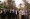 Les ministres Aziz Akhannouch et Nadia Fattah ainsi que la délégation ministérielle les accompagnant aux côtés de hauts responsables locaux, lors de leur visite à la vallée d'Aït Mansour