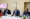 Le ministre de l’Agriculture, de la Pêche Maritime, du Développement Rural et des Eaux et Forêts, Mohammed Sadiki (au milieu) s'exprimant lors d'un entretien tenu avec son homologue espagnol, Luis Planas. 02022023-Rabat