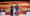 Le secrétaire général du PSOE et président du gouvernement, Pedro Sánchez (d), et le premier secrétaire du PSC, Salvador Illa (g), lors de la cérémonie de clôture du XVe Congrès du PSC, au Palacio de Congresos de Catalunya, le 17 mars 2024, à Barcelone, Catalogne (Espagne)
