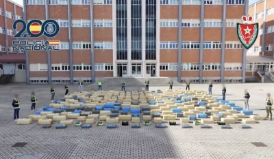 Une vue de l'étendue de la saisie