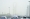 الغبار يخيم على أجواء مدينة الرياض أمس  (واس)