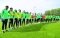لاعبو الأخضر الشاب يرددون السلام الوطني قبل أول تدريب لهم بمدينة غدانسك البولندية أمس، استعدادا للمشاركة في كأس العالم تحت 20 عاما ببولندا (مكة)