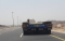 شاحنة نقل على طريق المدينة مكة                   (مكة)